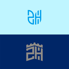 inspiring logo designs for companies from the initial letters of the ZG logo icon. -Vectors