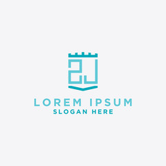 inspiring logo designs for companies from the initial letters of the ZJ logo icon. -Vectors