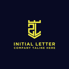 inspiring logo designs for companies from the initial letters of the ZL logo icon. -Vectors