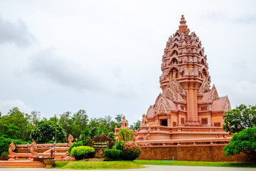Naklejka premium Khmer temple Pah Khao Noi Temple at Buriram, Thailand (Wat Pah Khao Noi)