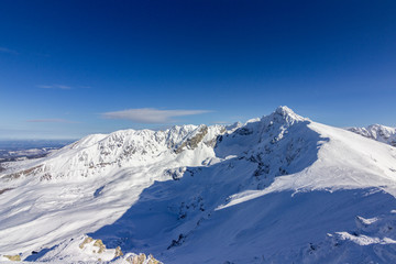 Fototapeta na wymiar Views of Tatra mountains near Zakopane (Poland)
