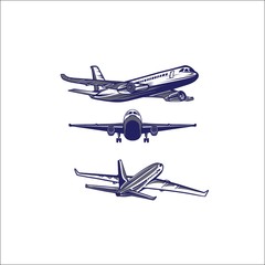 airplane illustration vector ...