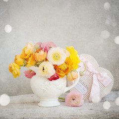 buttercup flower (ranunculus)