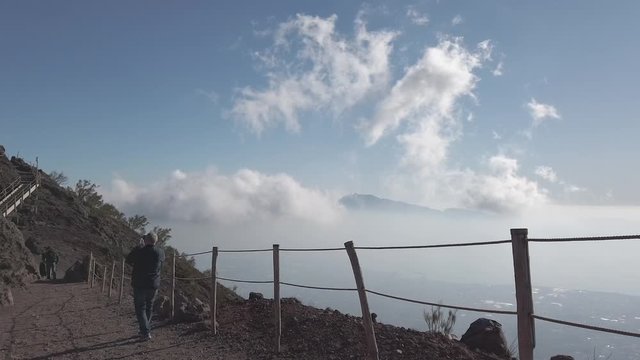 Italy, Naples, Sorrento, Vezuv, Vesuvius, Pompeii, 4K, log