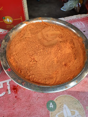 Dry yellow   holi colour