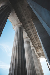 Dorische Säulen am Lincoln Memorial