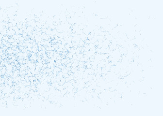 Network Mesh Procedural Art background illustration