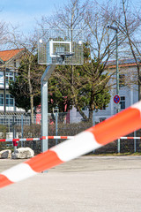 Impressionen Draußen in der Ausgangsbeschränkung Corona Virus