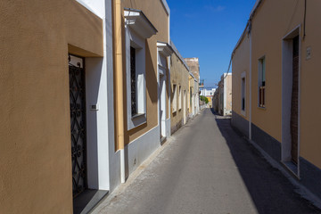 street of ventotene pontine island