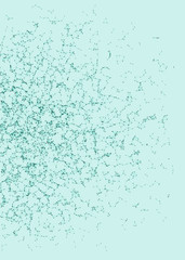 Network Mesh Procedural Art background illustration