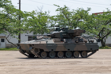 Obraz premium 陸上自衛隊の歩兵戦闘車