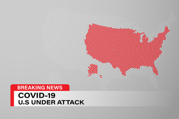 Breaking News Covid-19, (US) United States under attack.