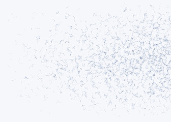 Network Mesh Procedural Art background illustration