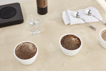 coffee cupping bowl