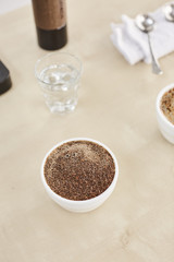 coffee cupping bowl