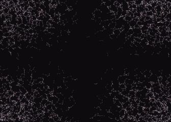 Network Mesh Procedural Art background illustration