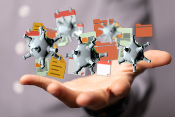 The coronavirus sinks the global stock exchanges..