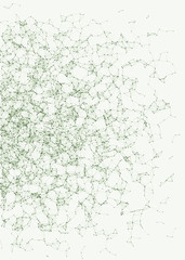 Network Mesh Procedural Art background illustration