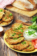 Draniki - a national dish of Belarus