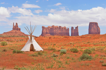 Monument Valley located on the Arizona–Utah border, USA. © robnaw