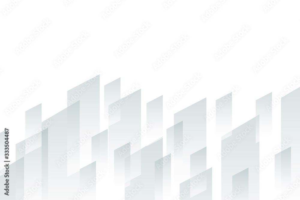 Aufkleber abstract white and gray color background. space for text. texture with light and shadow. geometric m