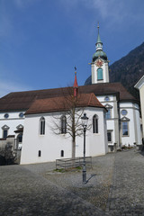 Altdorf UR, Pfarrkirche St. Martin und Beinhaus St. Anna