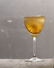 Orange and honey drink