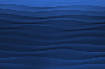 Abstract blue wave background