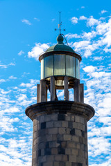 Lighthouse in Fuencaliente, La Palma island, Canary, Spain