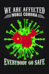 Corona virus t-shirt design | vector t-shirt of corona | COVID-19 2020
