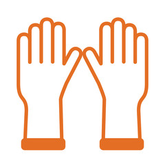 rubber gloves protection toolline style