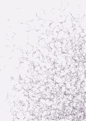 Network Mesh Procedural Art background illustration