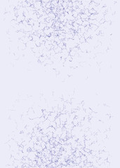 Network Mesh Procedural Art background illustration