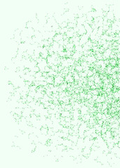 Network Mesh Procedural Art background illustration