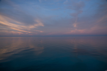 Obraz premium sky, ocean, sky overlay, sunrise