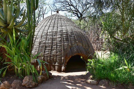 Mantenga cultural village in Swaziland,southern Africa