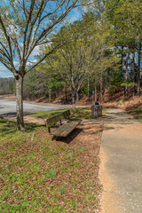 Empty public park Coronavirus