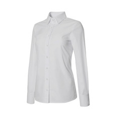Gray women's shirt on a white background