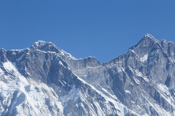 Fototapeta na wymiar Himalaias Mountains Everest
