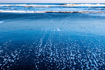 Padific Ocean beach in Japan