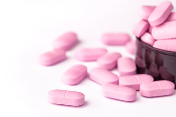 Obraz na płótnie Canvas medicine pills closeup photo
