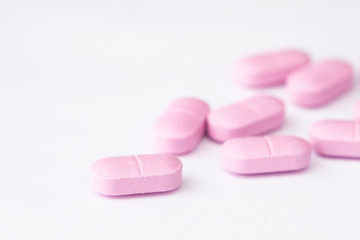 Obraz na płótnie Canvas medicine tablets for healthy life