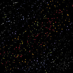 abstract background with stars