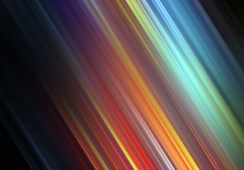 Falling beams of light, diagonal stripes background