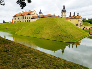 Fototapeta na wymiar Nesvizh castle, Grodno region, Belarus