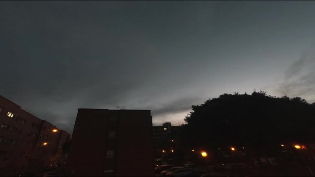 Time lapse atardecer