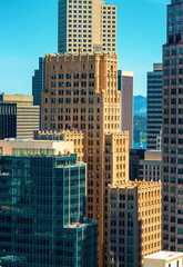 Downtown San Francisco skyline buildings and skyscrapers