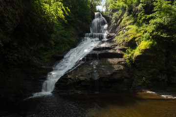 I captured this image of Dingmans Falls in the Delaware Water Gap National Recreation Area in Pennsylvania.
