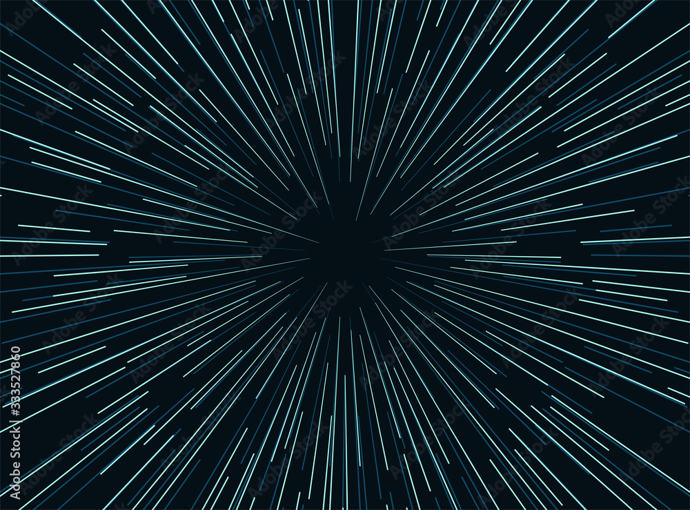 Canvas Prints design of stars speed in universe