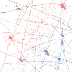 Design of cool ink stains background